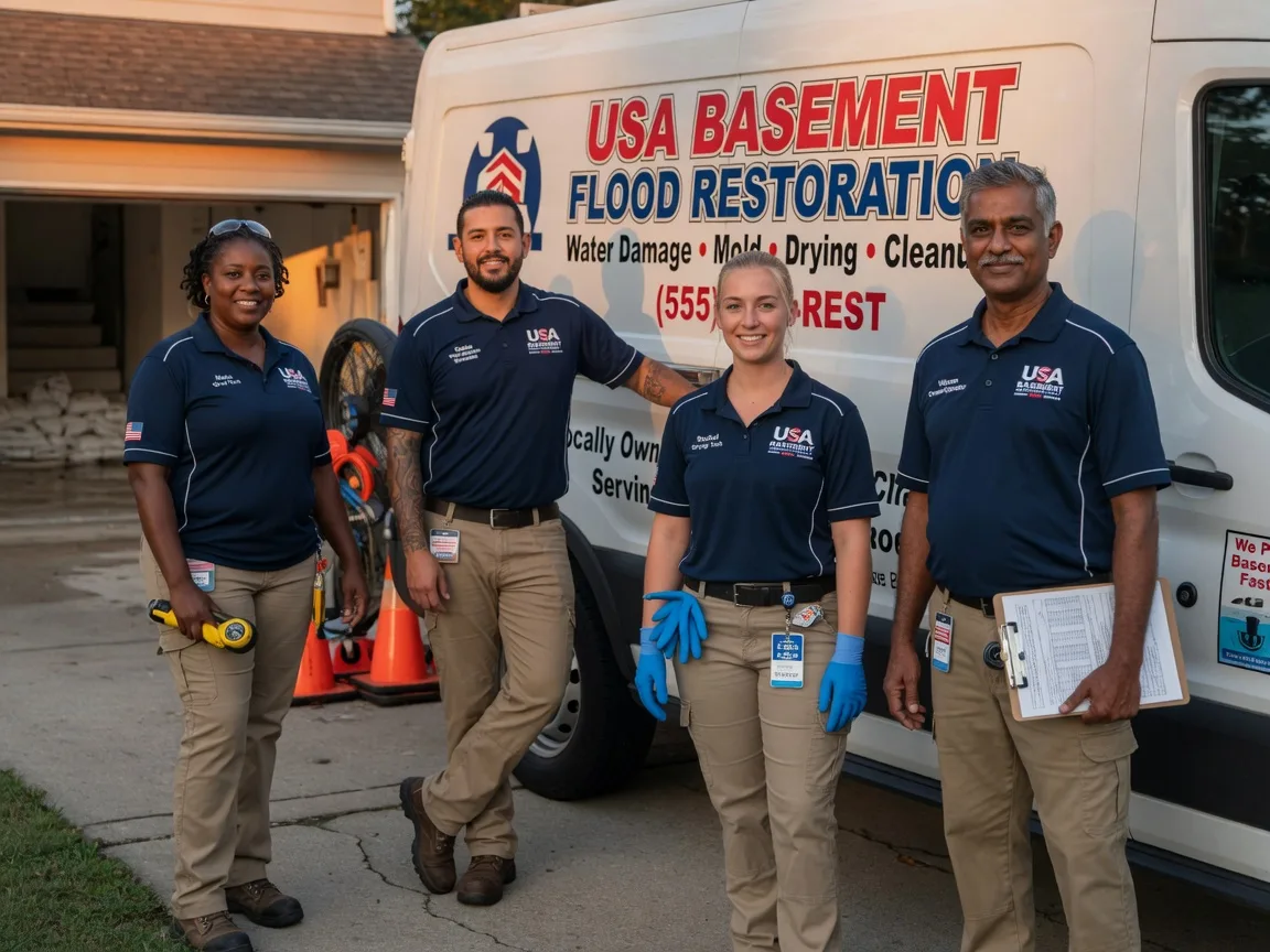 Basement Flood Cleanup company in Sinclair, ME